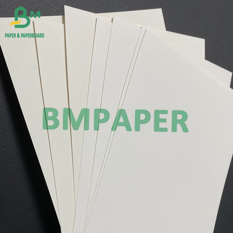GC2 Coated Ivory Paper High Bulk White Folding Revers Wood Board 70 X 100cm