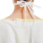 Hospital Patient Clothing Pp Disposable Isolation Gown Surgical Non Sterile