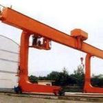 Double Cantilever Gantry Crane Cab Operation , Rail Mounted Gantry Crane