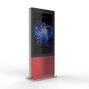 China Floor Standing LCD Kiosk Displays 55 Inch LCD Screen Advertising Outdoor Waterpoof IP65 IP67 wholesale
