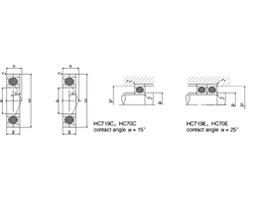 China Opened Precision Spindle Bearings: Ceramic balls HCS71902E.T.P4S.UL wholesale