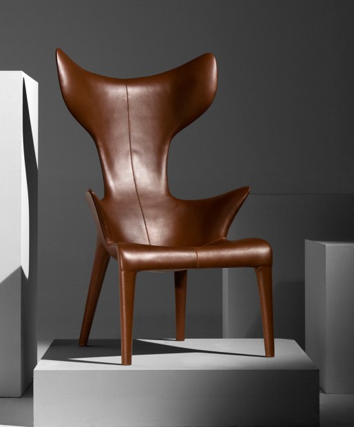 Driade - Philippe Starck - Lou Read Leather Armchair