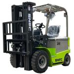 Super Elastic Solid Tire 4050kg 4 Wheel Electric Forklift Truck Attachements