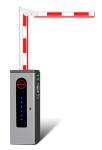 Straight Car Barrier Gate AC220V / AC110V 4.5m Parking Lot Lift Gate