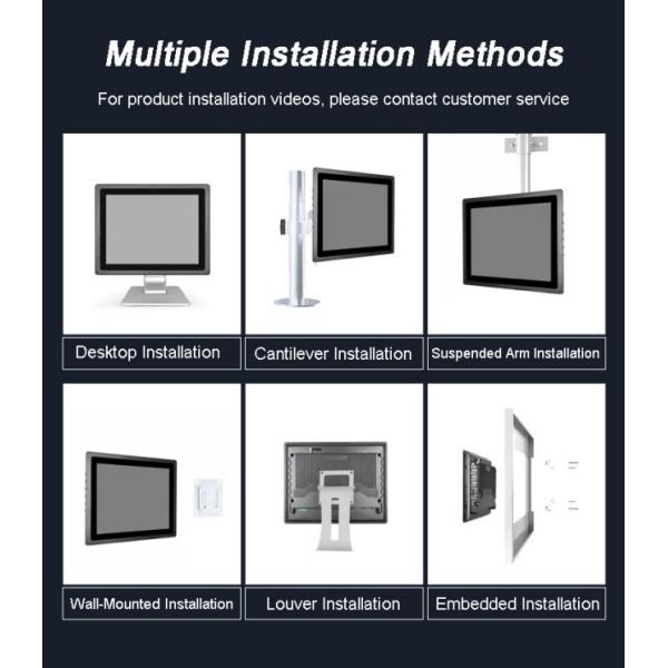 15.6-inch Ip65 Wall Mount Linux Win 10 Industrial-Grade Waterproof and Dustproof Touchscreen All-in-One PC