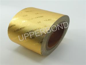 China Embossed Aluminium Foil Paper Laminated Paper For Tobacco Cartons wholesale
