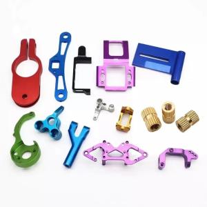 China Stable CNC Turning Parts Components Colorful Anodized Customized wholesale