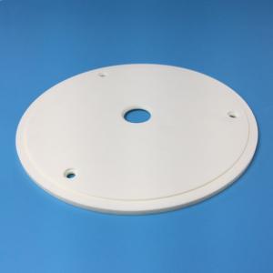 China Tolerance 0.5mm Custom Ceramic Parts Step Perforated Alumina Ceramic Sheet wholesale