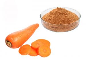 China 10:1 Dried Carrot Vegetable Extract Powder For Concentrate Juice on sale