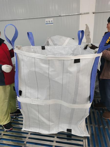 4400lbs Capacity Conductive Jumbo Bag for UV Resistant Hazardous Material