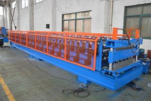China Roof And Wall Panel Double Layer Roll Forming Machine Auto With 18 Stations wholesale