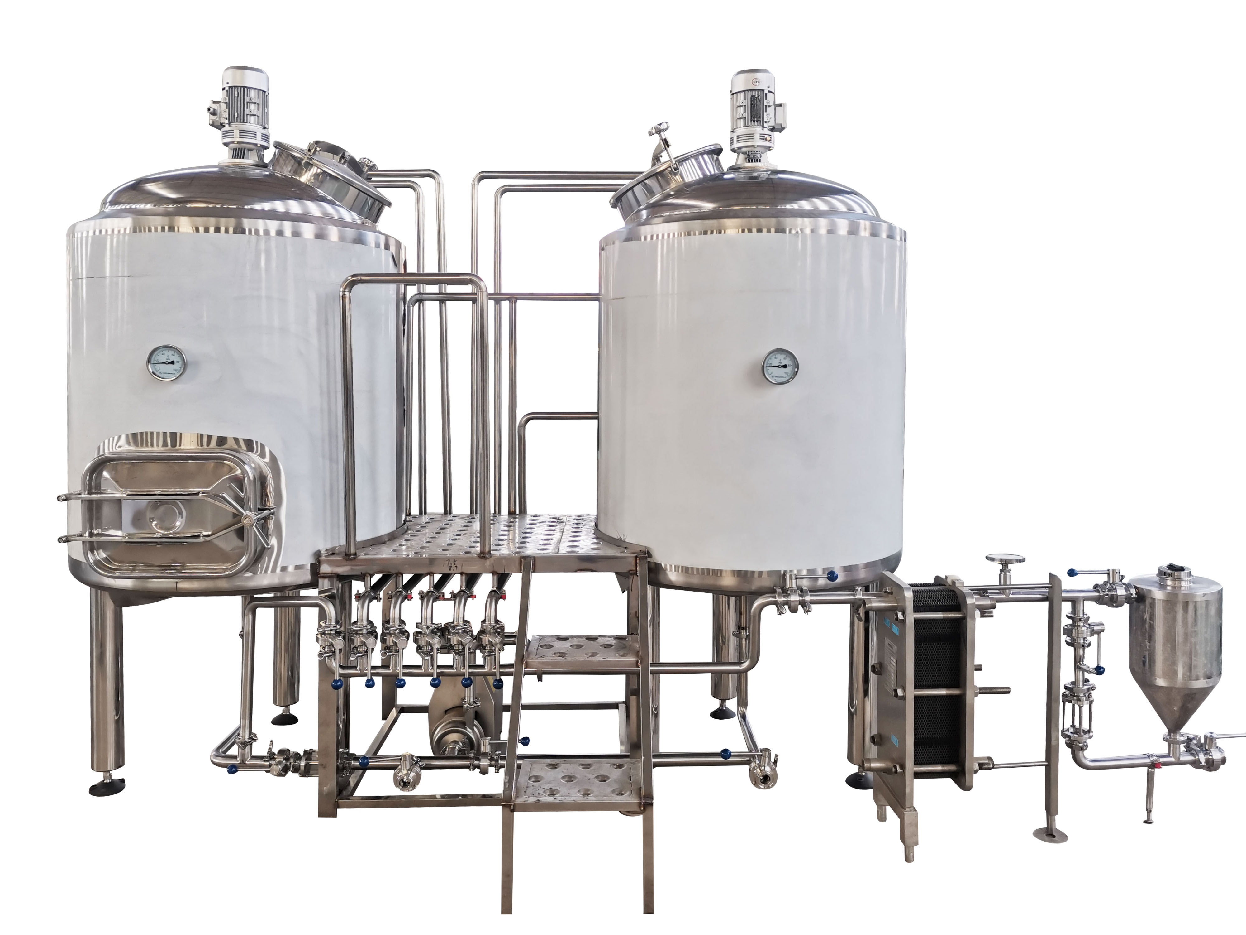 Stainless Steel 304 Brewery Beer Brewing Equipment 200 KG Top Choice for Brewers