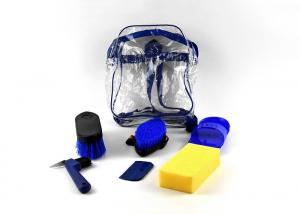 China 7 Pieces Horse Grooming Kit , PVC Grooming Set Horse Big Backpack Easy Carry wholesale