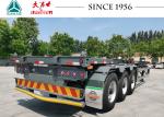 40FT Skeletal Chassis Semi Trailers Tri-Axle Skeleton Semi Trailer Container