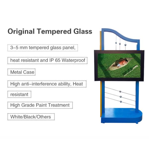 Irregular Outdoor IP65 Android WiFi LCD Advertising Screen