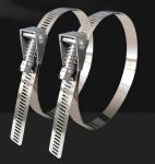 Self-locking Stainless Steel Cable Ties for Heavy Duty Applications 4.6*300mm