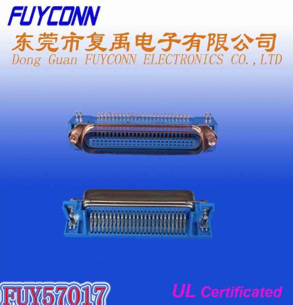 Quality 25 Pairs Centronic DDK Plug PCB R/A Connector Certified with Boardlock UL for sale