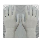 Construction Grey Nylon Bamboo Fiber Summer 15G Women Work Gloves
