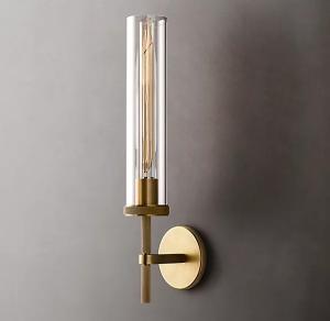 China Brass Finish Decorative Wall Lamps for Indoor with Voltage Range 85-265V on Sale wholesale
