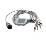 Kanz PC - 103 / 104 EKG Cable 16 Pin Connector Grey Color TPU Material