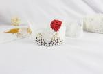 Hollow Out Polyester Edging Lace Trim , Decorative Water Soluble Lace Trim For