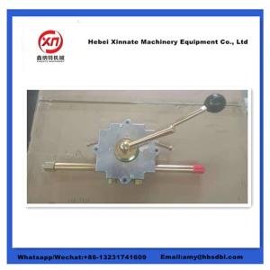 China 595611005 Concrete Mixer Truck Spare Parts Double Single Lever Rack Control Box wholesale