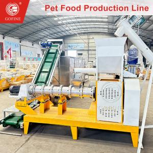 China Multifunctional Dog Food Extruder Pet Food Production Line wholesale