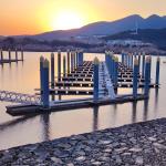 30cm Freeboard Marine Aluminum Gangways 6061-T6 For Floating Pontoon