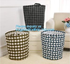China Woven Storage Baskets Handmade Custom Color New Design Cotton Rope Basket,collapsible canvas storage basket,laundry bags wholesale