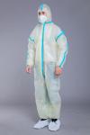 Antibacterial 37g PPE Open Front Unisex Disposable Coveralls