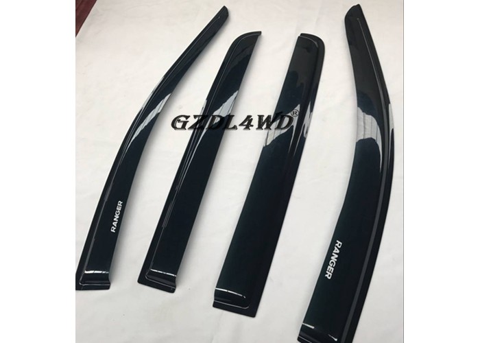 Auto Body Parts / Car Window Rain Guard Vent Visor Deflector For Ranger T6 PX