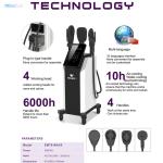 EMS Hiemt Body Sculpting Equipment Safety High Tech For Muscle Building