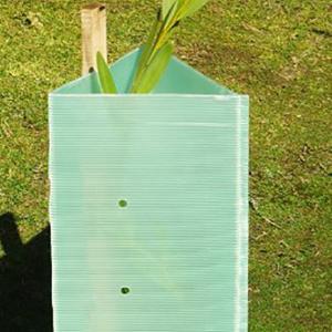China Corruone Polypropylene Plastic Corrugated Roll Corrugated Plastic Tree Guards wholesale