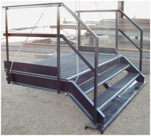 China Q235 / Q345 Structural Steel Fabricators Hot-dipped Galvanized Surface on sale