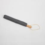 Lightweight Folding Umbrella Wood Handle , Promotional Folding Rain Umbrellas