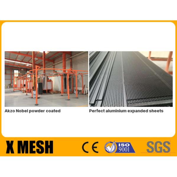 Powder Coated 3.0mm Perforated Mesh Panels High Strength