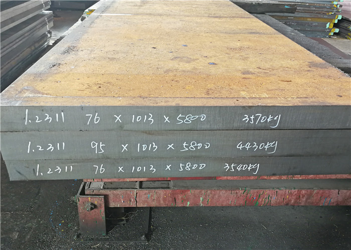 DIN 1.2311 Mold Steel Plate 28 - 32HRC For Large Sized Precision Plastic Mould