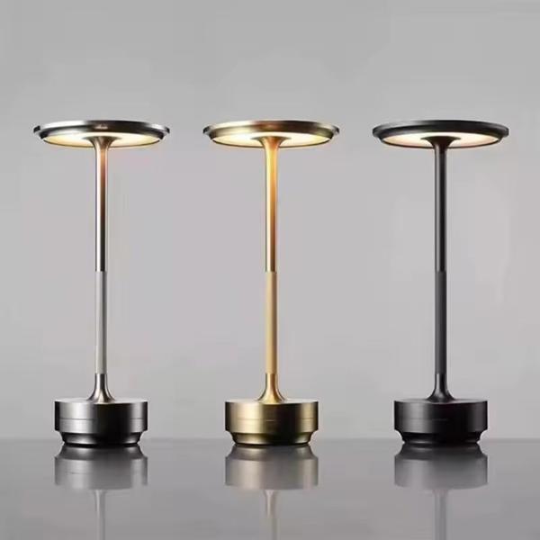 5v Rechargeable Led Desk Lamp Touch Switch 2000mAh With Three Color Dimming