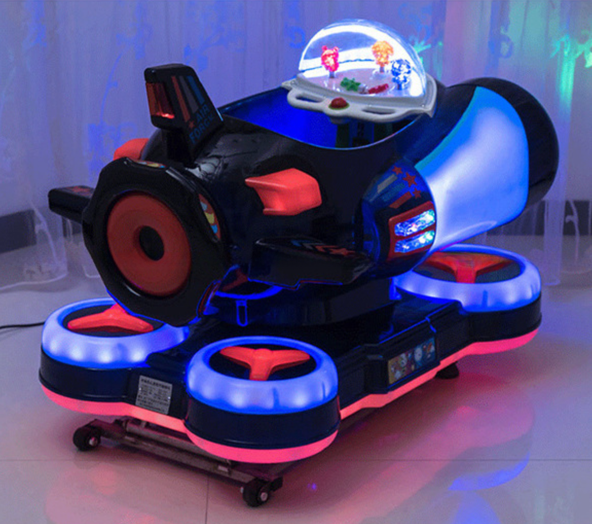 China manufacturer token kdis spaceship game machine swing kiddie rides for sales