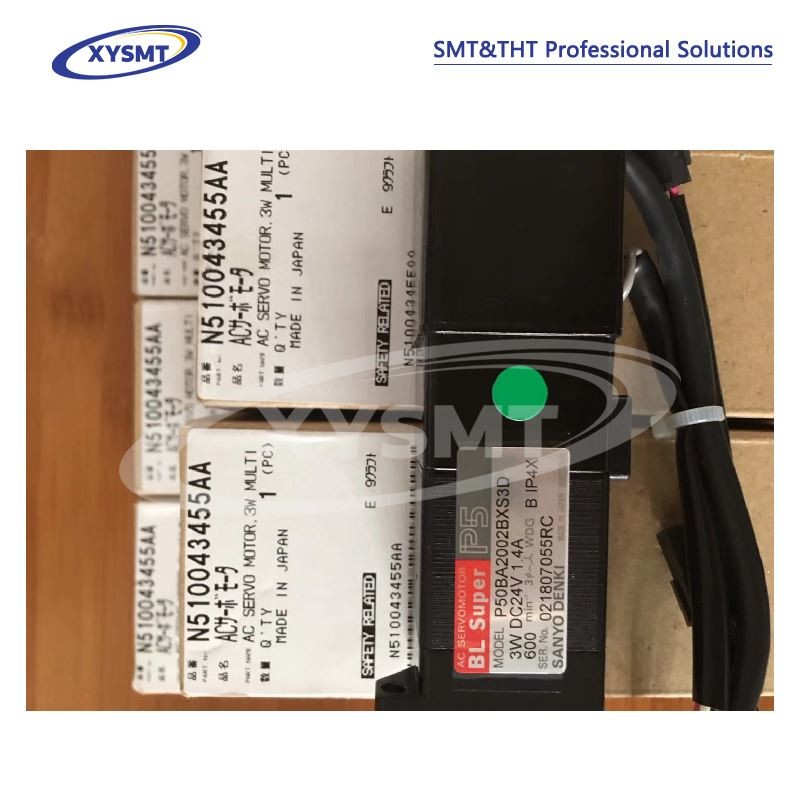 N510043455AA P50BA2002BXS3D AC Servo Motor 3W Panasonic NPM