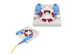 Plastic IP55 Fiber Optic Terminal Box Ftth Desktop Wall Socket Terminal