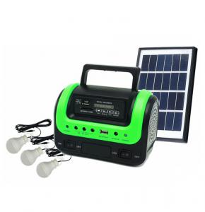 China 5W Portable Solar Home Lighting System Kit with Radio MP3 Bluetooth Speaker Function DC Solar Emergency Home Lighting wholesale