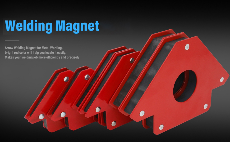 Grade Ferrite magnet Magnetic Arrow Holder for Welding Cylinder 50lbs Strength Strong