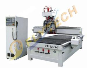 China factory price 3 pneumatic cylinder ATC Wooden router machine with vaccum table wholesale