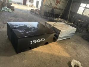 China 15000kg Cast Iron Weighing Plate Corrosion Resistant For Large Scale Measuring &amp; Gauging Tools wholesale