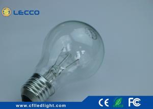 China Warm White 60w Incandescent Bulb For Home Lighting 360° Beam Angle wholesale