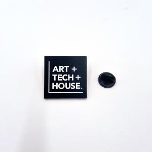 China Artechouse Enamel Pin Celebrate Fusion Of Art And Technology wholesale