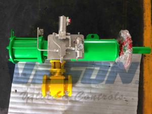 China 3 Piece Flanged Ball Valve , Automated Ball Valve For Oil &amp; Gas Applications Offshore / Onshore wholesale