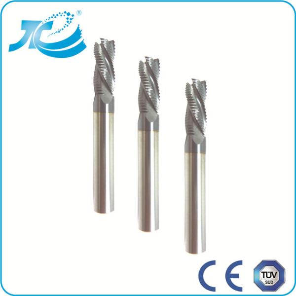 55 Hardness Roughing End Mill 6 mm Diameter Solid Carbide 14.3-14.8 G/cm3