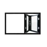 8-Way Seal Bi Folding Windows With High Strength Nylon PA66 Heat Insulation